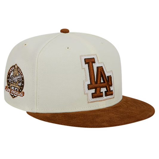 NEW ERA - CORDUROY 59FIFTY FITTED CAP - LOS ANGELES DODGERS