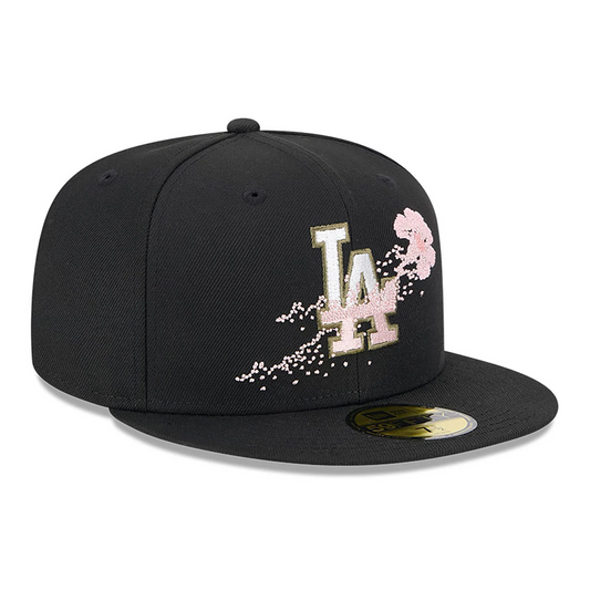 NEW ERA - DOTTED FLORAL LA DODGERS 59FIFTY FITTED CAP
