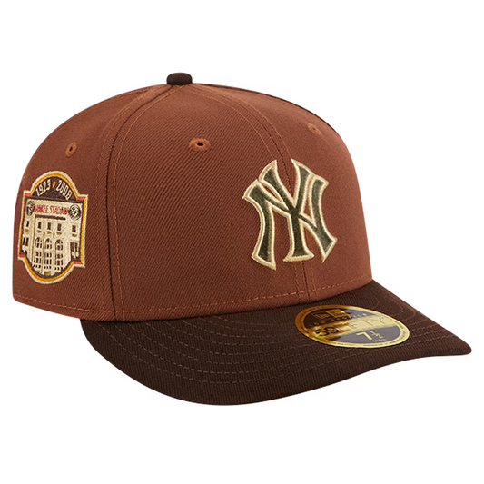 NEW ERA - VELVET 59FIFTY LOW PROFILE FITTED CAP - NEW YORK YANKESS