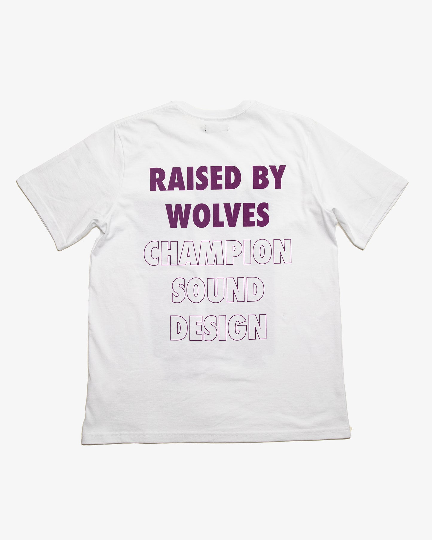 RAISED BY WOLVES - CHAMPION SOUND TEE