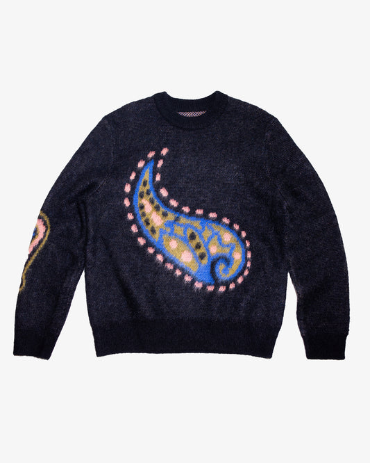 RAISED BY WOLVES - PAISLEY MOHAIR SWEATER