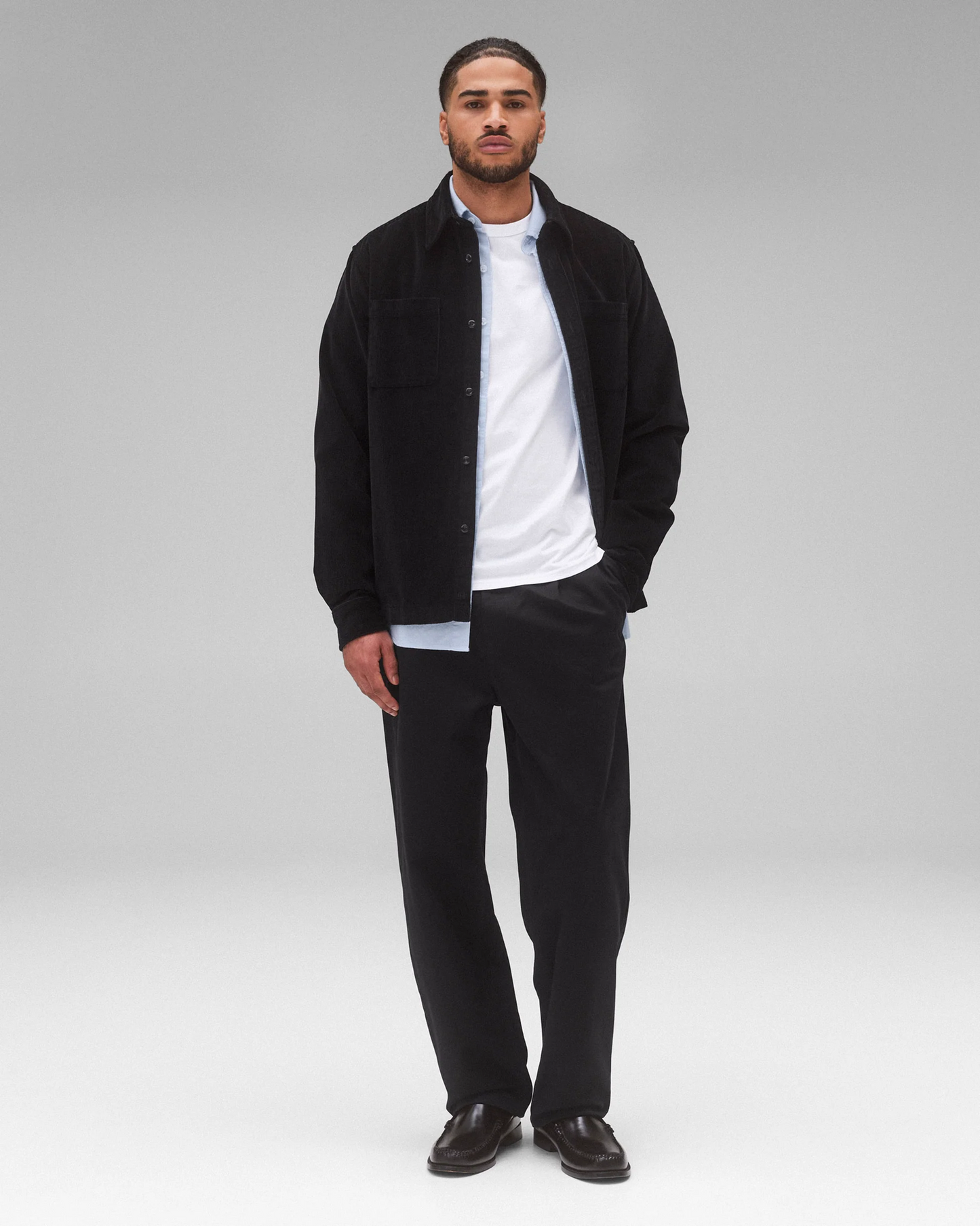 REIGNING CHAMP - CORDUROY CAMPUS OVERSHIRT