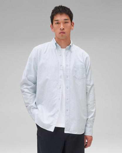 REIGNING CHAMP - COTTON OXFORD WINDSOR STANDARD SHIRT