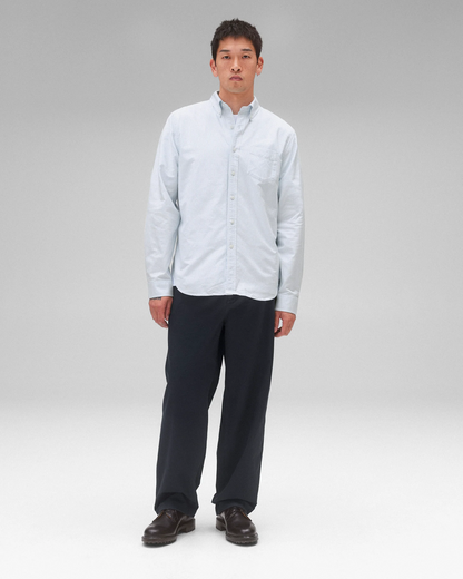 REIGNING CHAMP - COTTON OXFORD WINDSOR STANDARD SHIRT