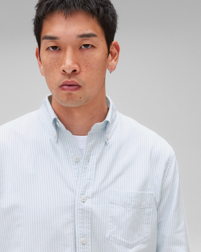 REIGNING CHAMP - COTTON OXFORD WINDSOR STANDARD SHIRT