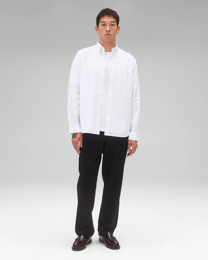 REIGNING CHAMP - COTTON OXFORD WINDSOR STANDARD SHIRT