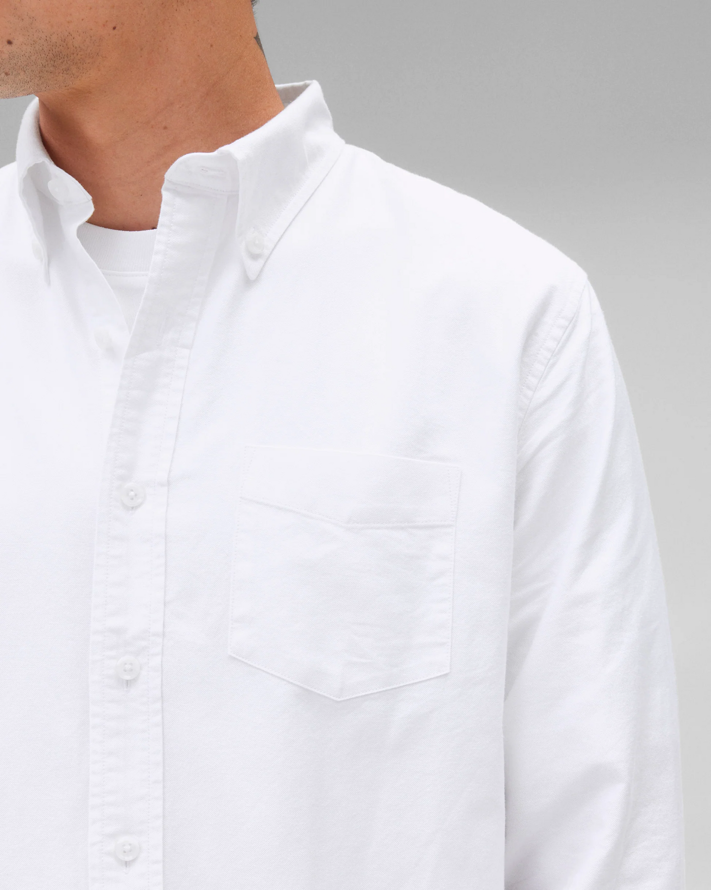 REIGNING CHAMP - COTTON OXFORD WINDSOR STANDARD SHIRT