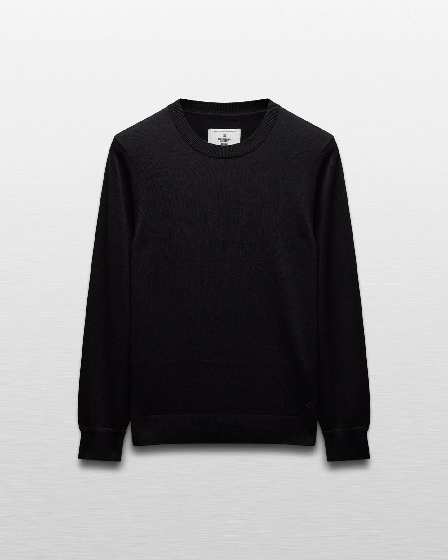 REIGNING CHAMP - COTTON CASHMERE RIVIERA CREWNECK