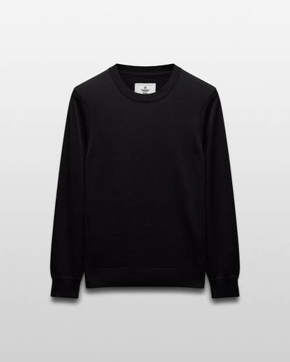 REIGNING CHAMP - COTTON CASHMERE RIVIERA CREWNECK