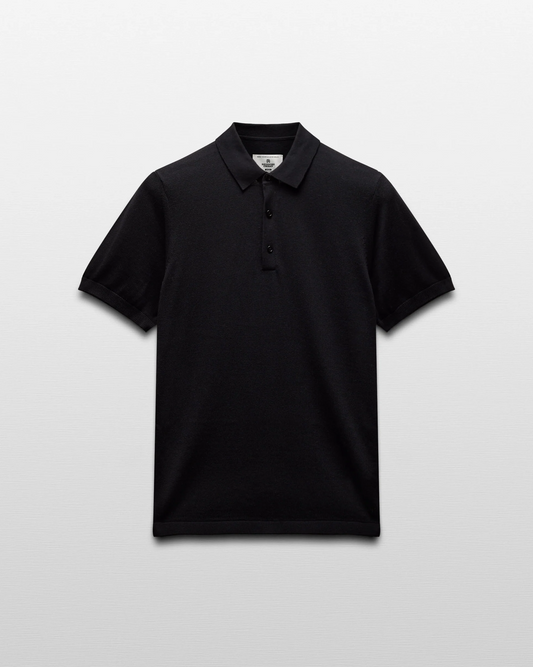 REIGNING CHAMP - COTTON CASHMERE RIVIERA POLO