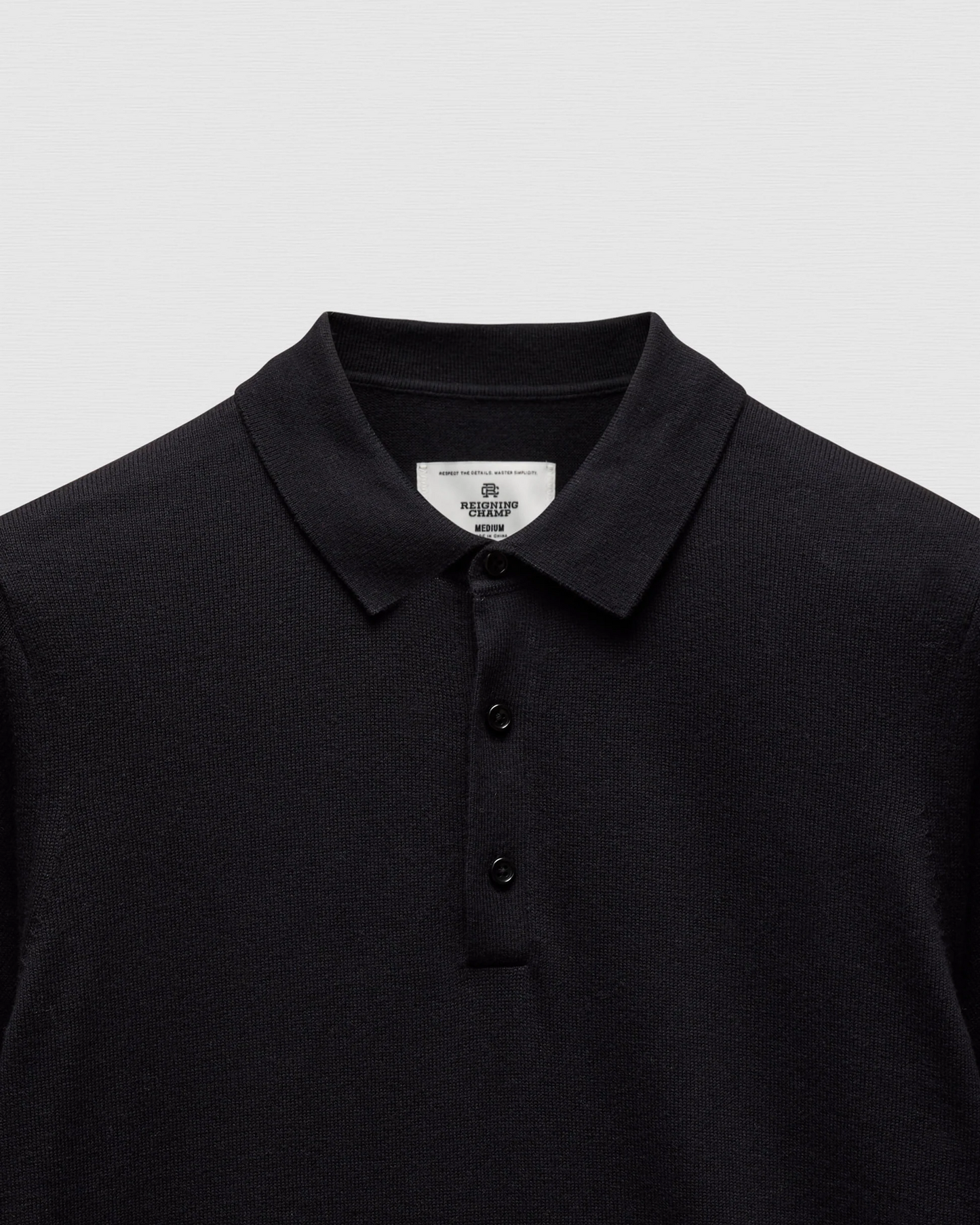 REIGNING CHAMP - COTTON CASHMERE RIVIERA POLO